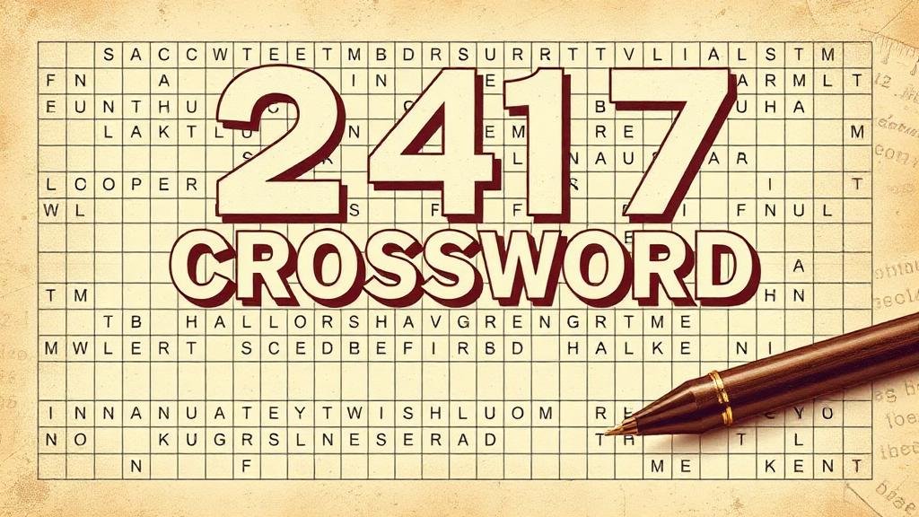 247Crossword — browser game website preview