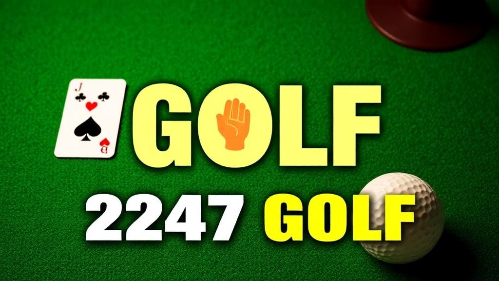 247Golf — browser game website preview