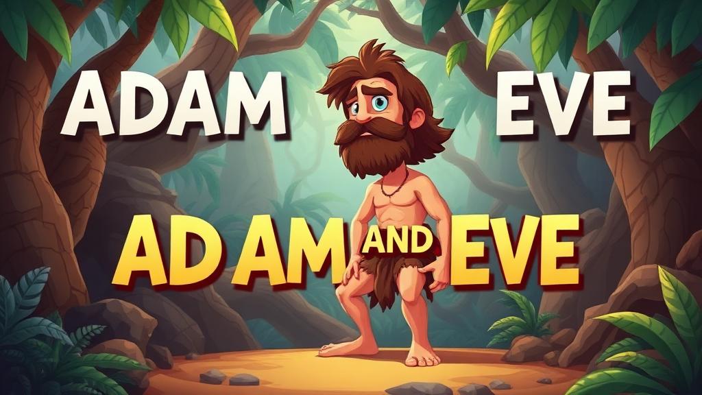 AdamAndEve — browser game website preview