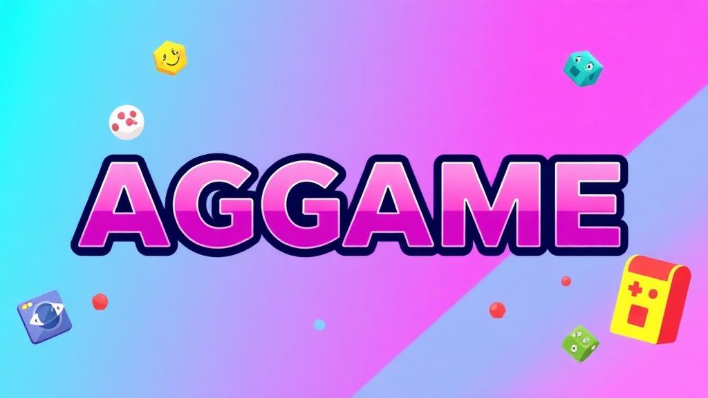 Agame — browser game website preview