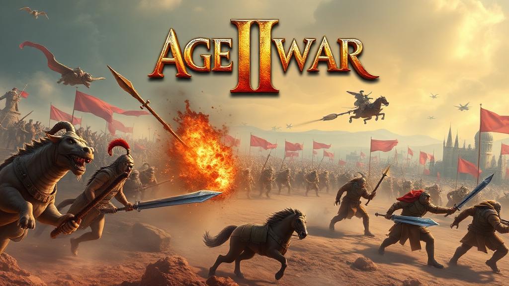 AgeOfWar2 — browser game website preview