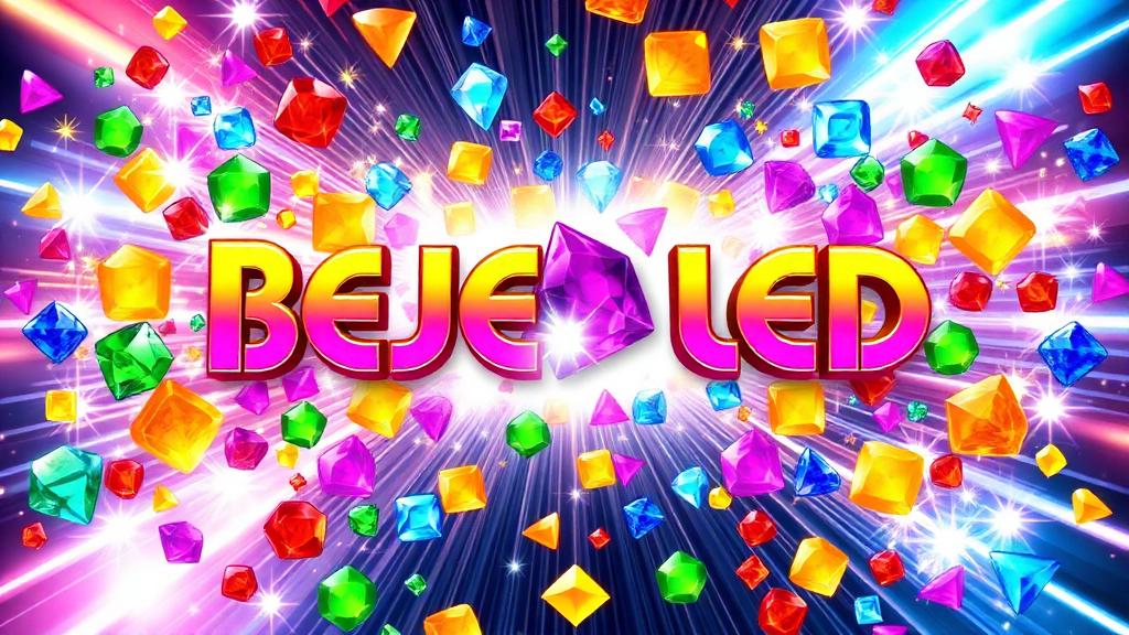 BejweledCom — browser game website preview