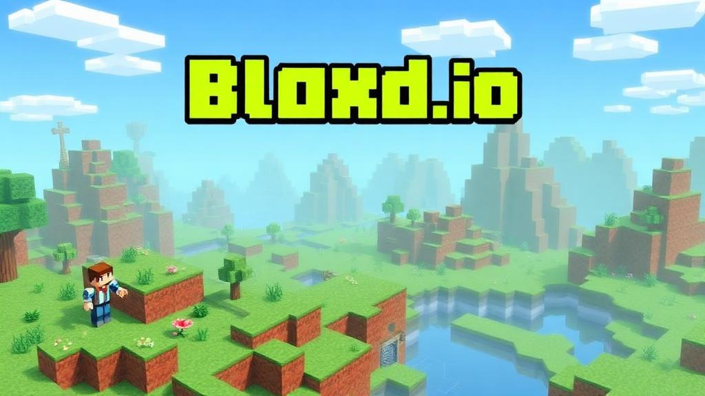 Bloxd.io — browser game website preview