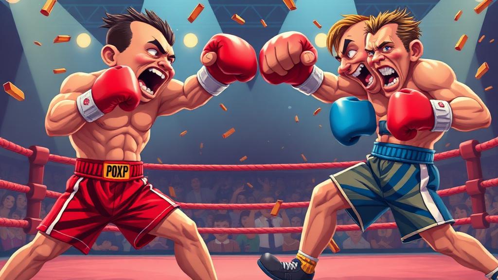 BoxingRandom — browser game website preview