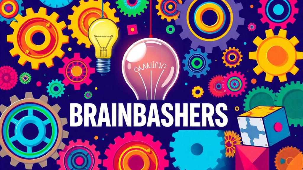 BrainBashers — browser game website preview