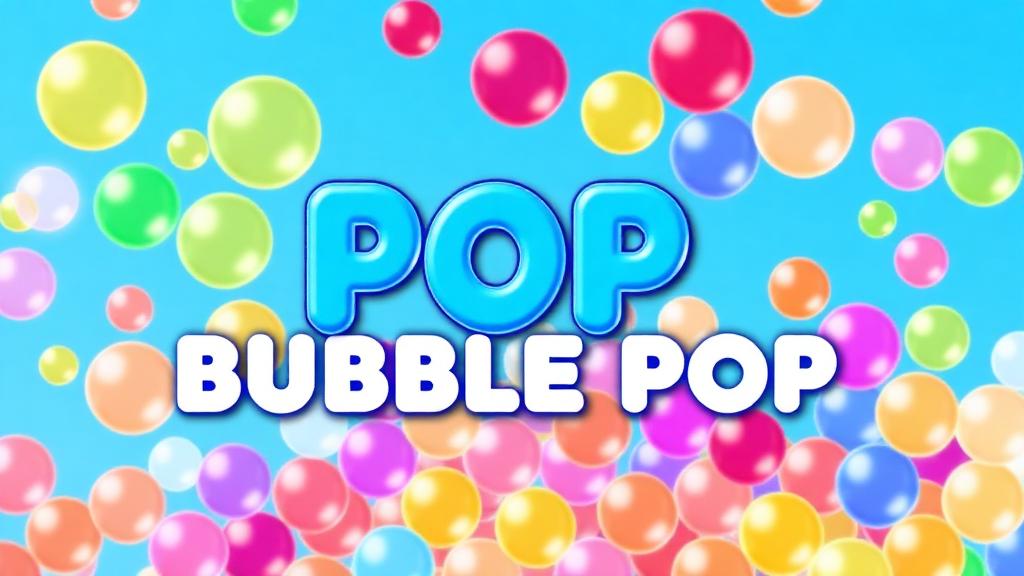 BubblePopGame — browser game website preview