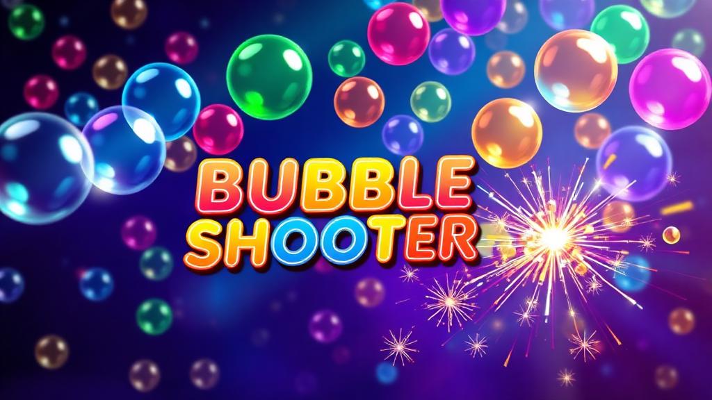 BubbleShooterNet — browser game website preview