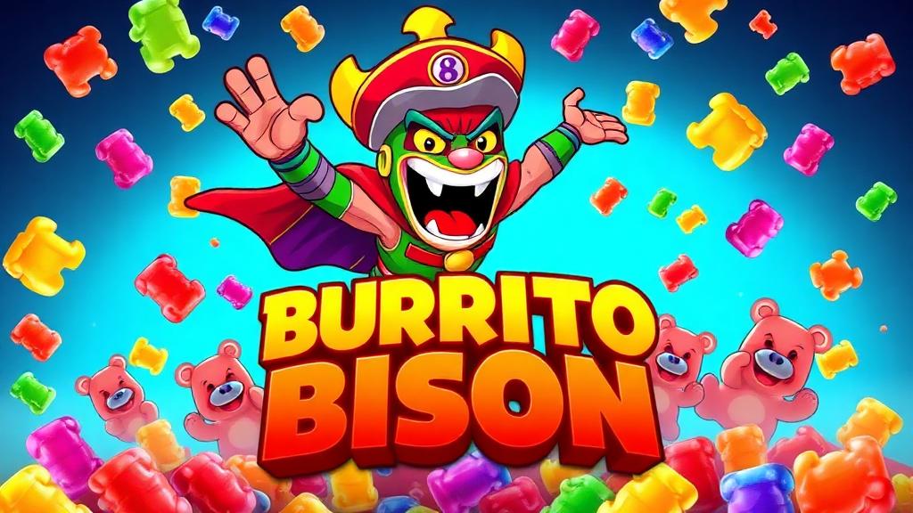 BurritoBison — browser game website preview