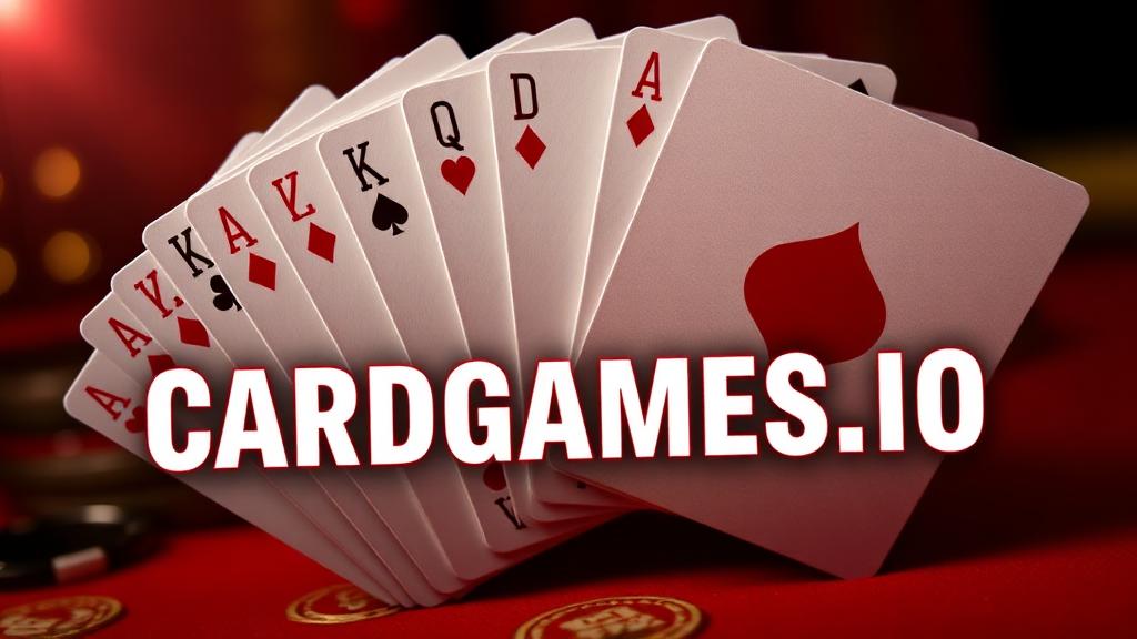 CardGames.io — browser game website preview