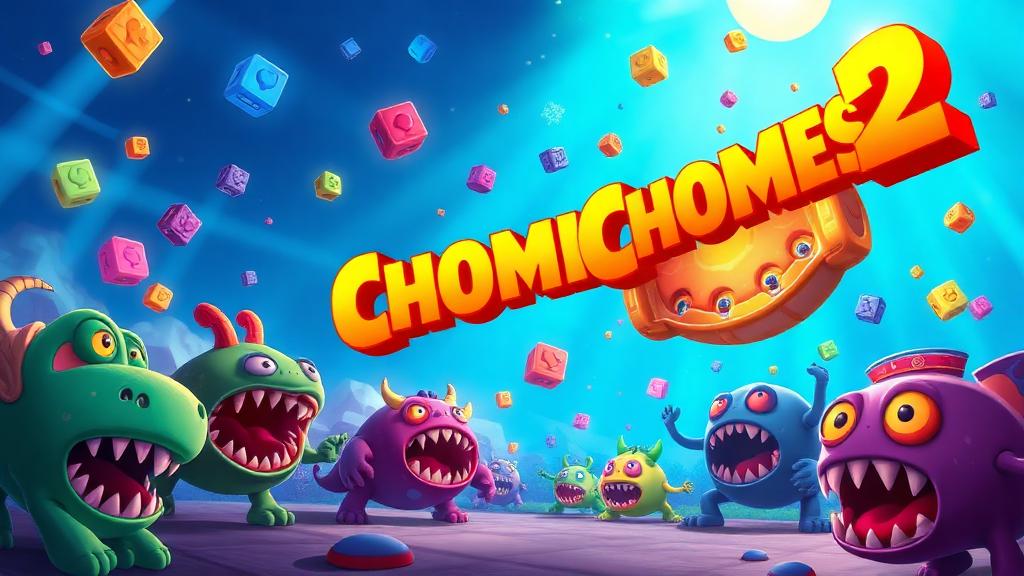 Chompers2 — browser game website preview