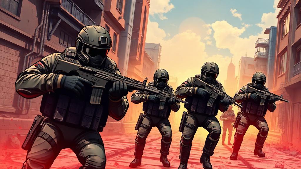 CombatReloaded — browser game website preview