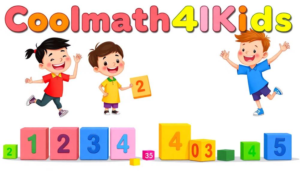 CoolMath4Kids — browser game website preview