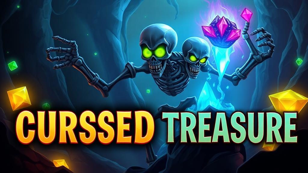CursedTreasure — browser game website preview