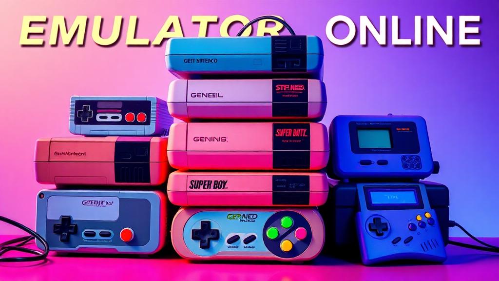 Emulatoronline — browser game website preview