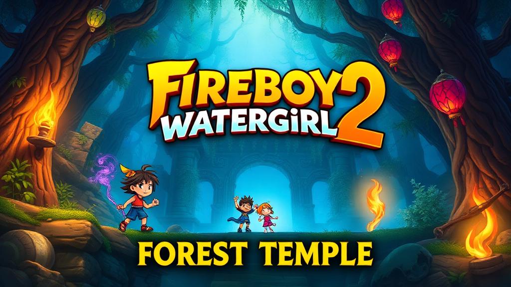 FireboyWatergirl2 — browser game website preview