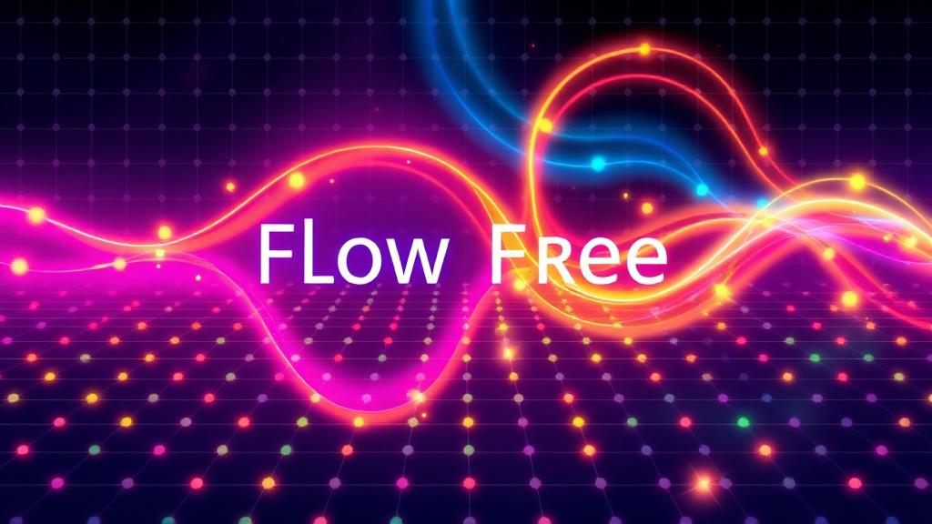 Flow Free Online — browser game website preview