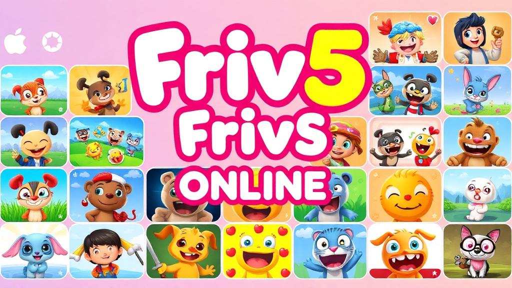 Friv5Online — browser game website preview