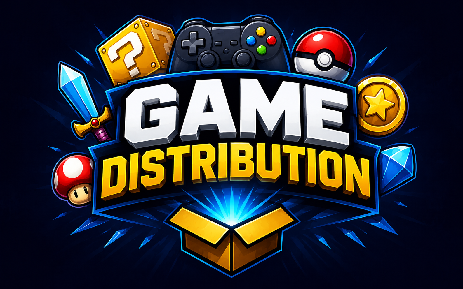 GameDistribution — browser game website preview