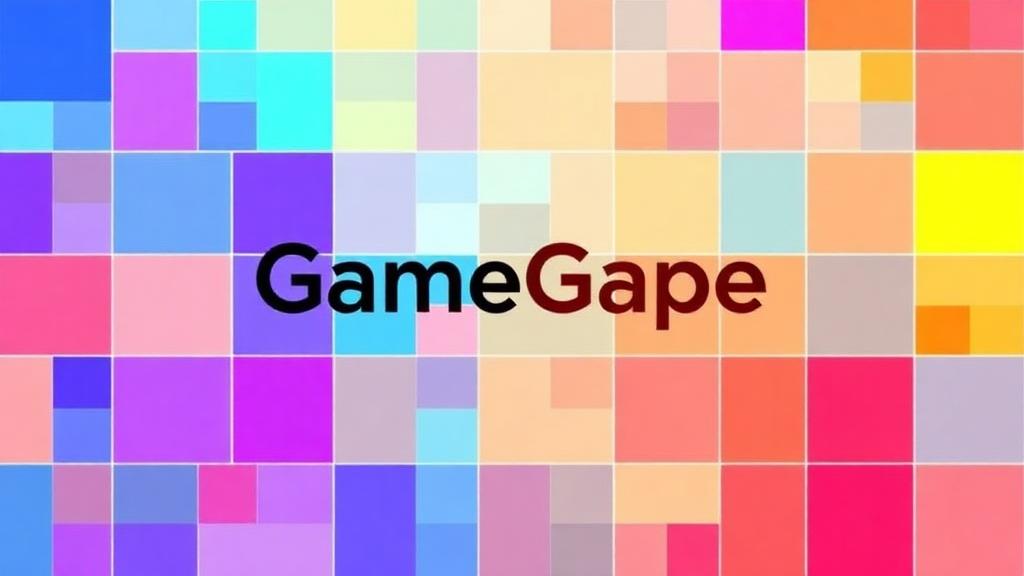 GameGape — browser game website preview