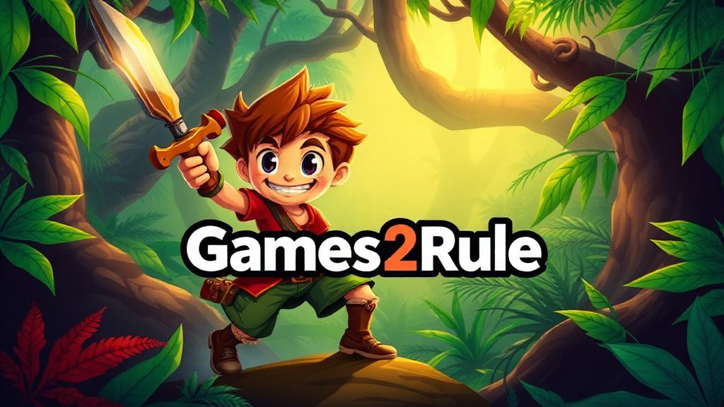Games2Rule — browser game website preview