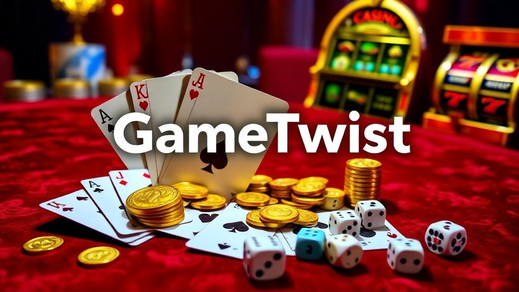 GameTwist — browser game website preview