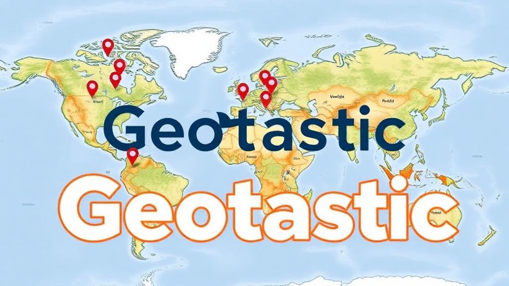 Geotastic — browser game website preview