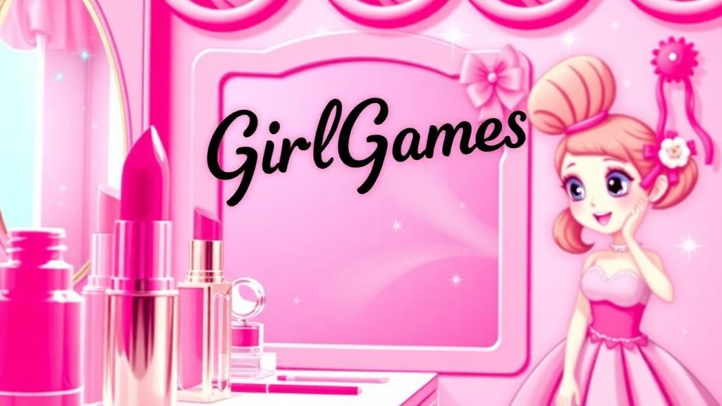 GirlGames2 — browser game website preview