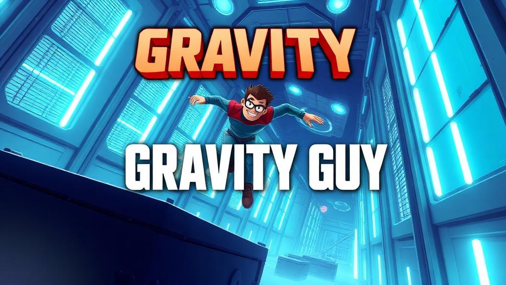GravityGuy — browser game website preview