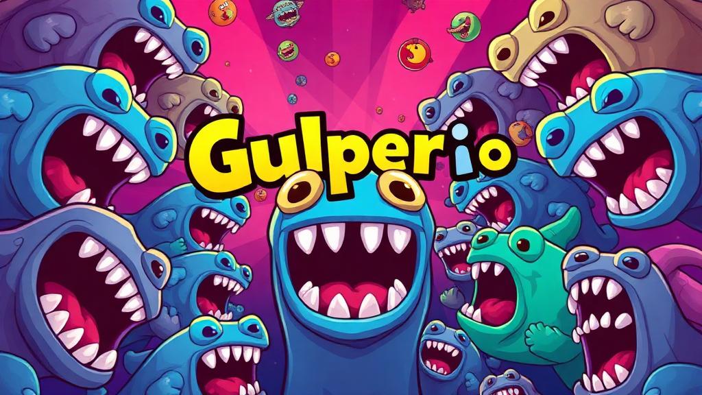 Gulper.io — browser game website preview