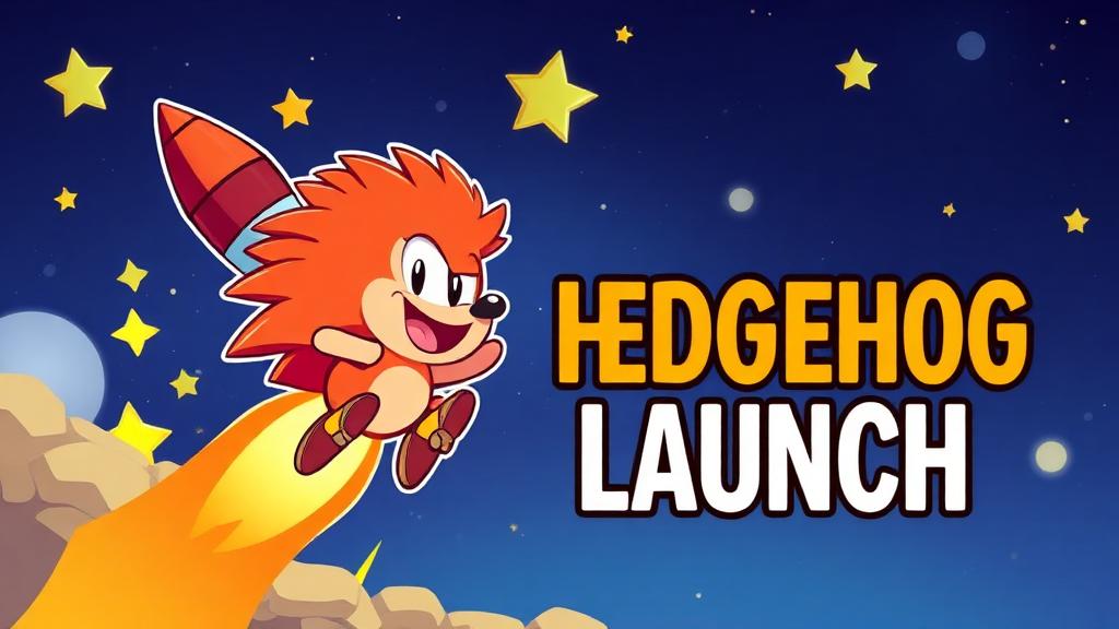 HedgehogLaunch — browser game website preview
