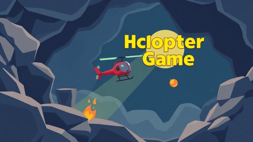HelicopterGame — browser game website preview