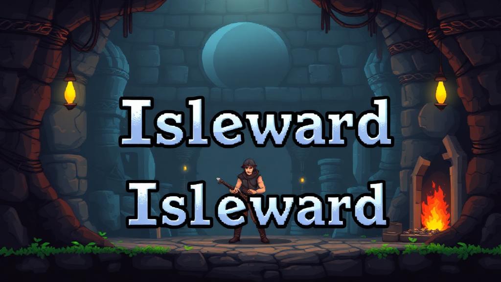 Isleward — browser game website preview