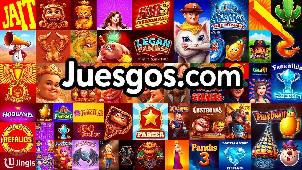 Juegos.com — browser game website preview