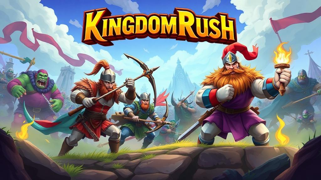 KingdomRush — browser game website preview