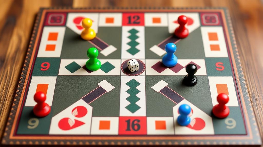 Ludo — browser game website preview