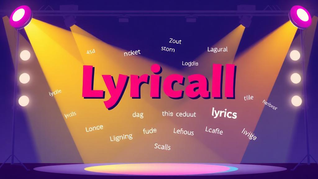 Lyrically — browser game website preview