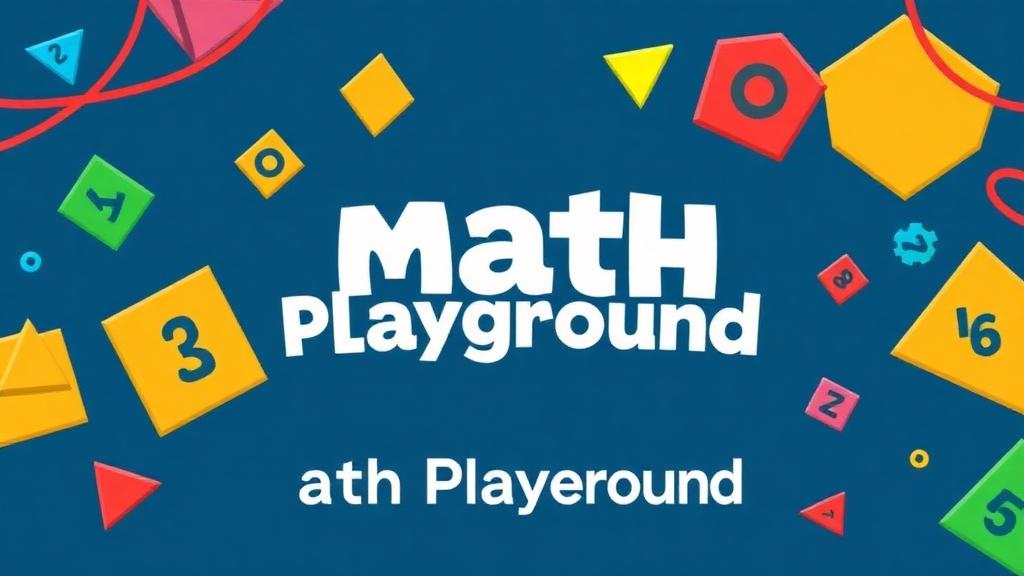 Math Playground — browser game website preview