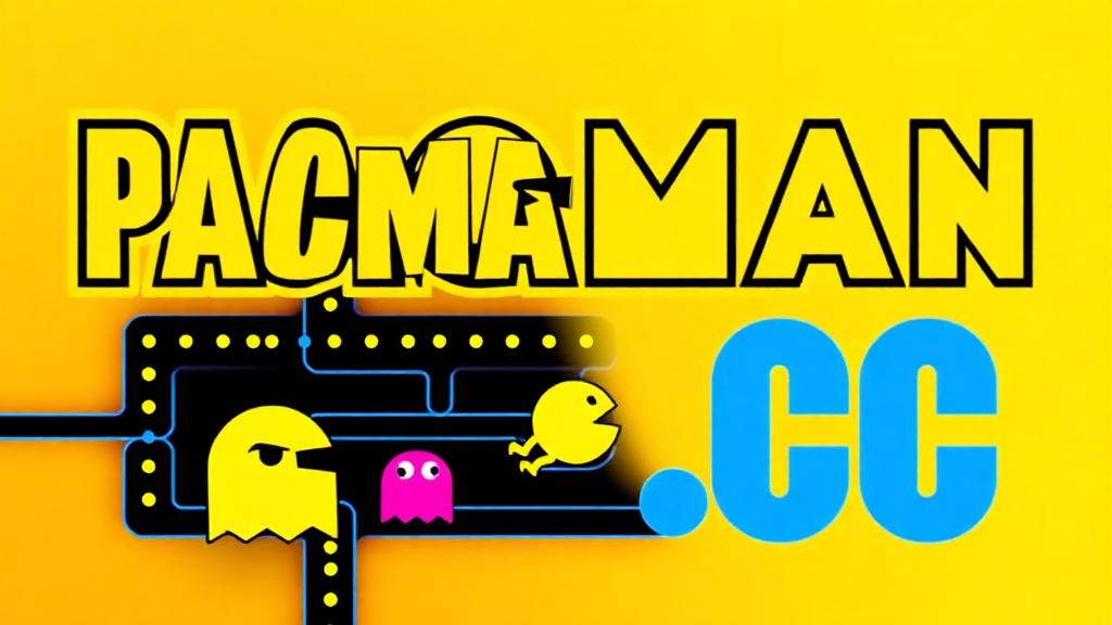 Pacman.cc — browser game website preview