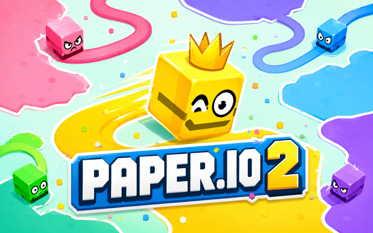 Paper.io 2 — browser game website preview