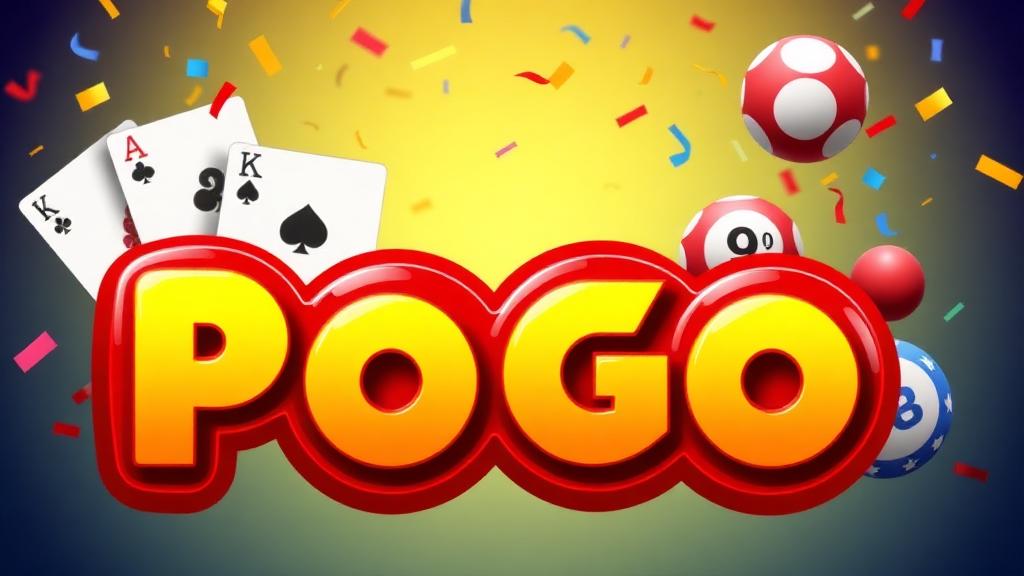 Pogo — browser game website preview