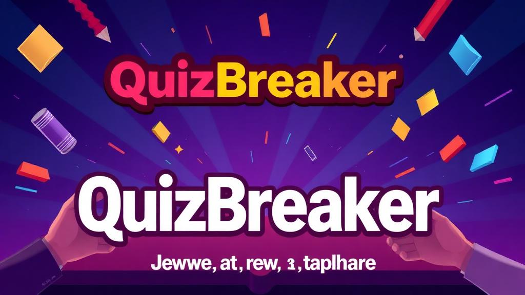 QuizBreaker — browser game website preview