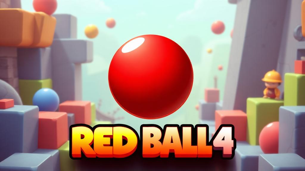 RedBall4 — browser game website preview