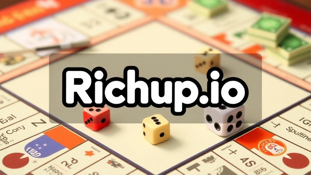 Richup.io — browser game website preview