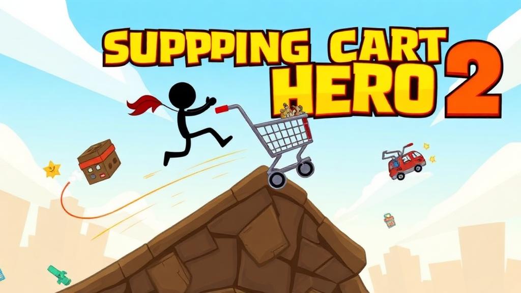 ShoppingCartHero2 — browser game website preview