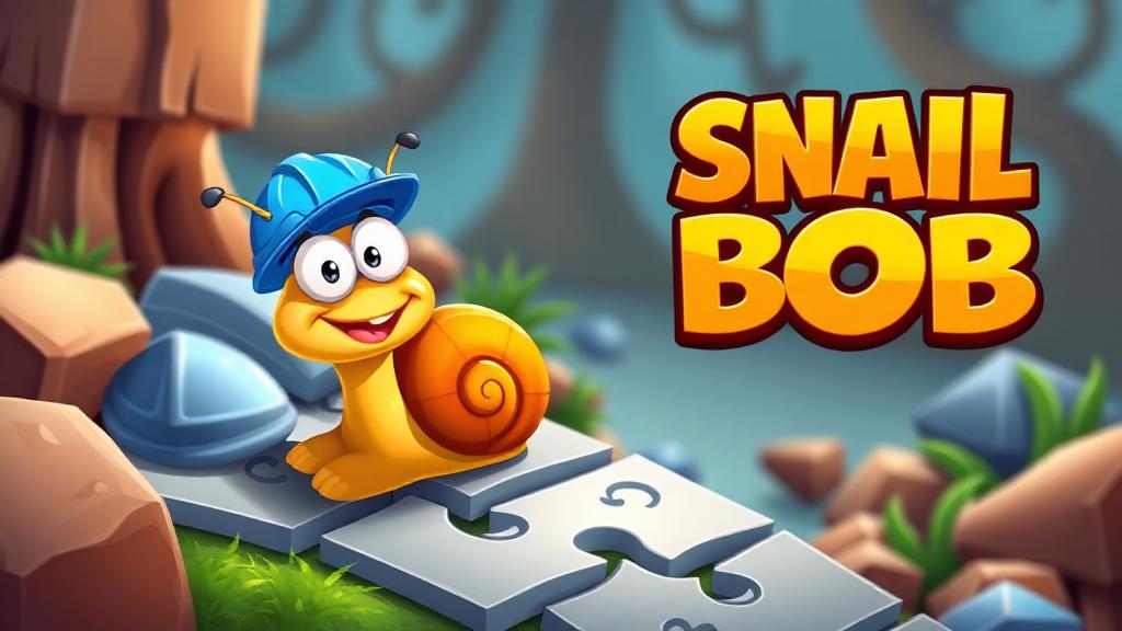 SnailBob — browser game website preview