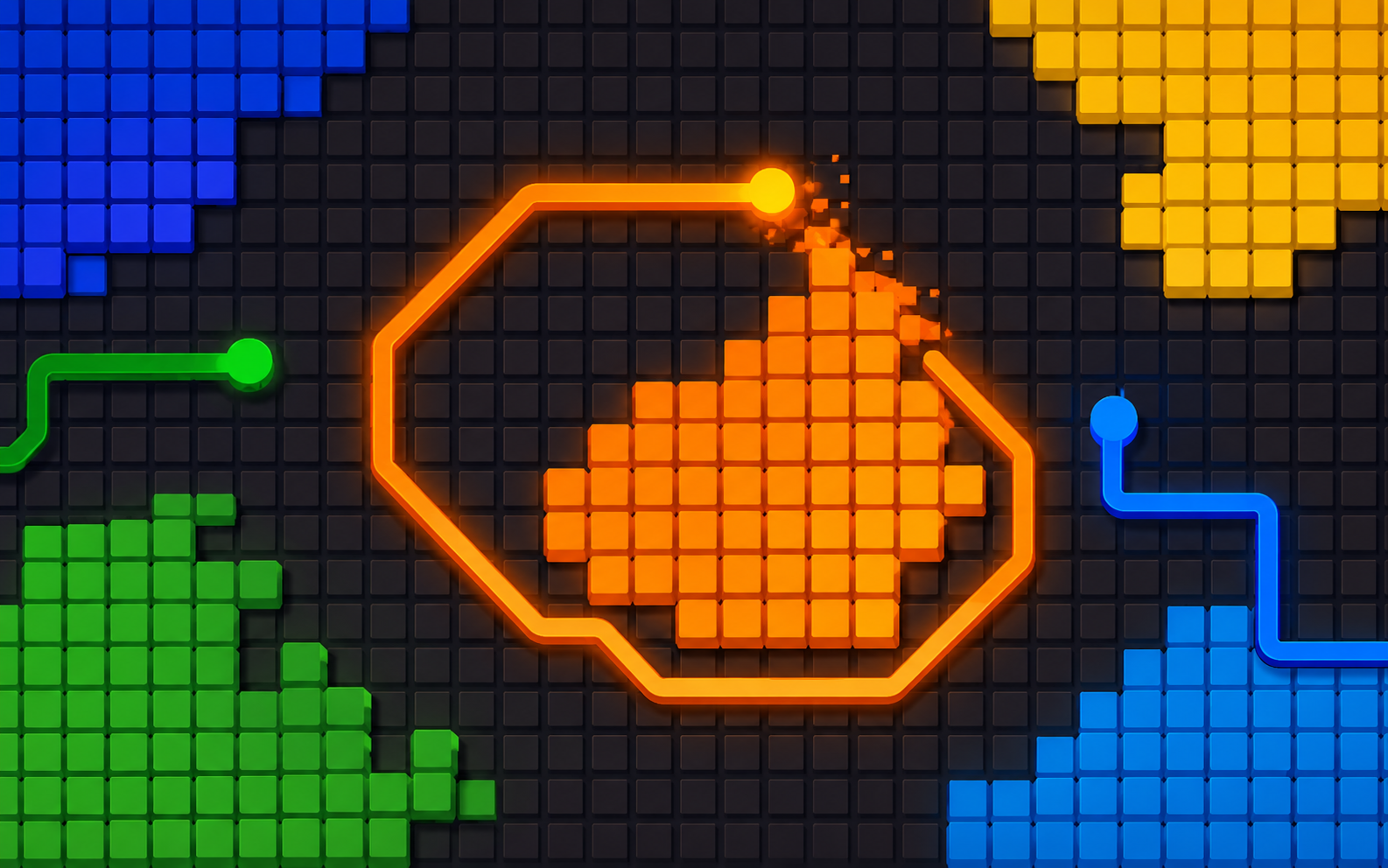 Splix.io — browser game website preview