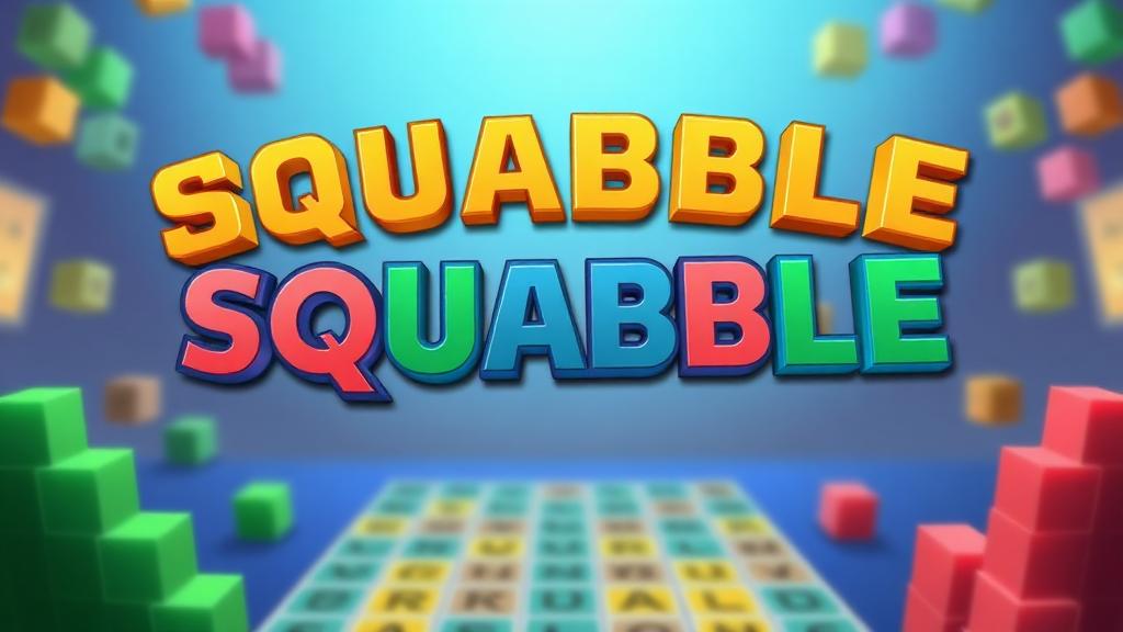 Squabble — browser game website preview