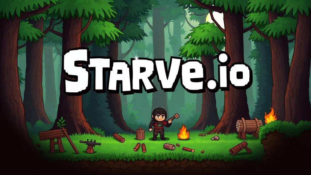 Starve.io — browser game website preview