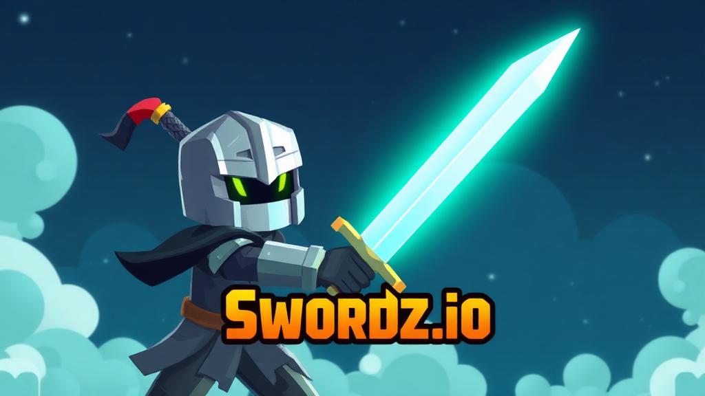 Swordz.io — browser game website preview