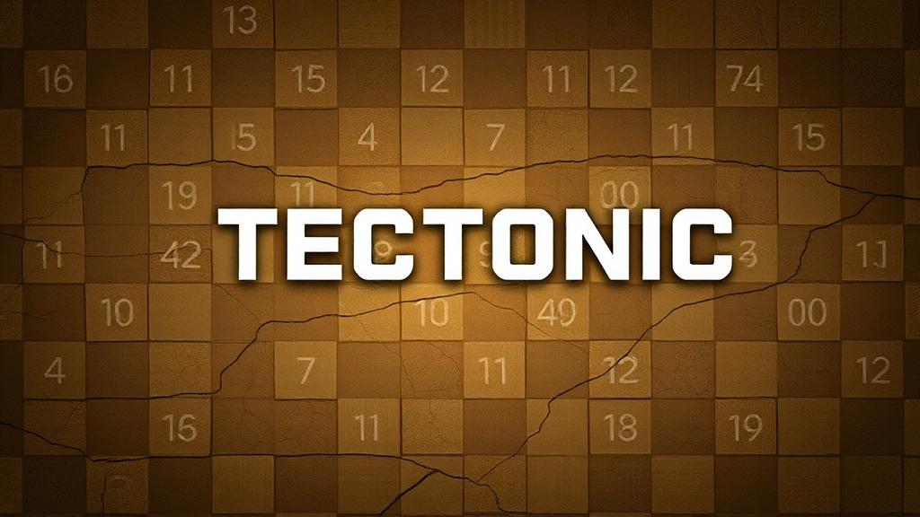 TectonicPuzzle — browser game website preview